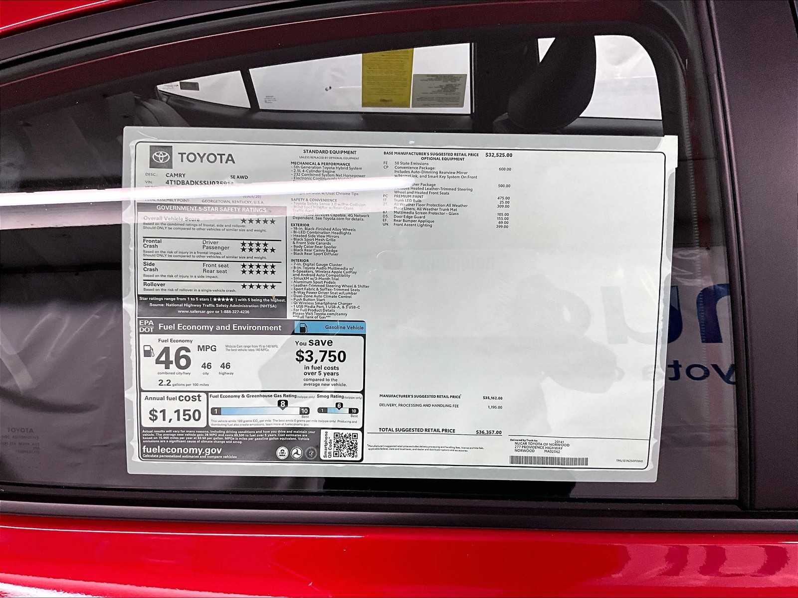2025 Toyota Camry SE photo 17