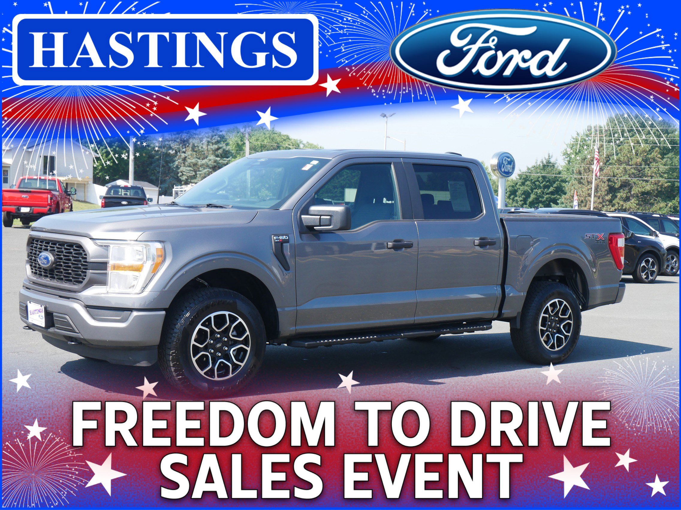 Used 2022 Ford F-150 XL with VIN 1FTEW1EP3NKE48664 for sale in Hastings, Minnesota