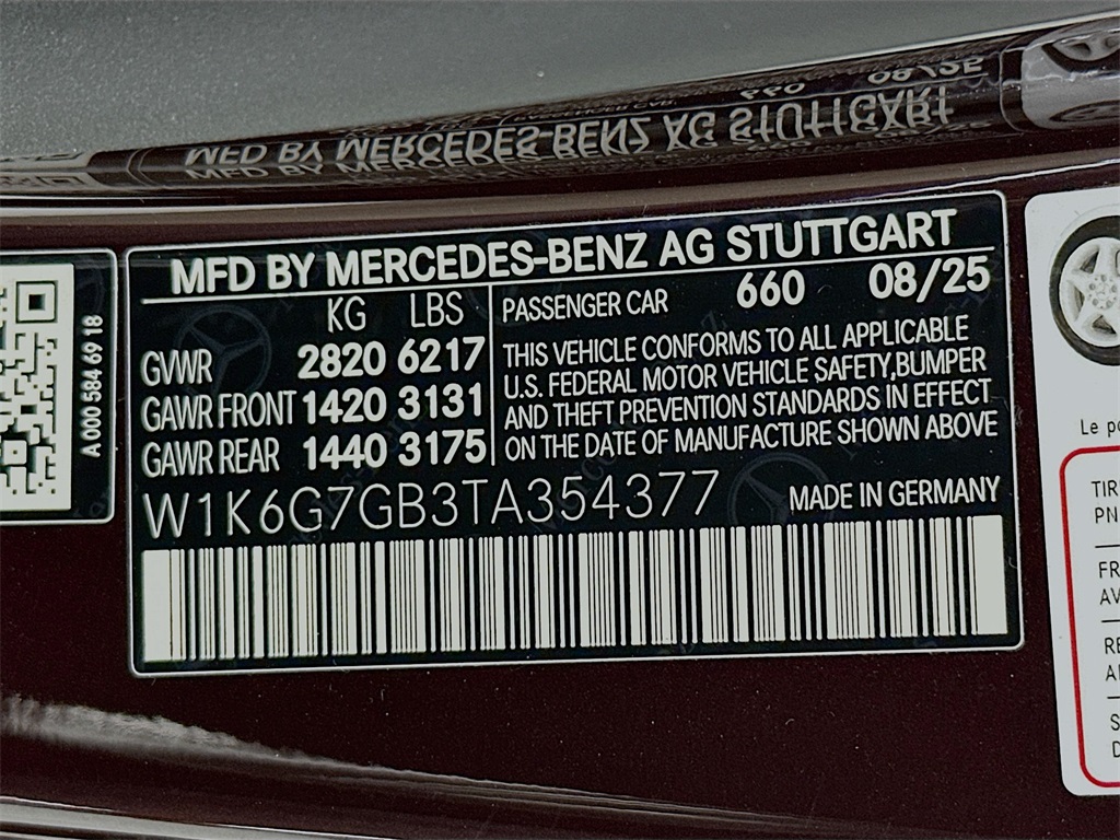 2026 Mercedes Benz S 580 4MATIC photo 34