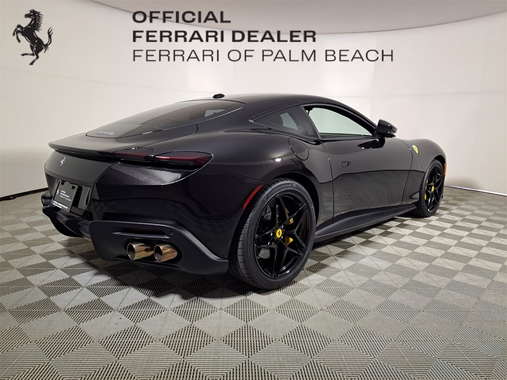 Certified Used 2023 Nero Daytona Metallic Ferrari Base image 3