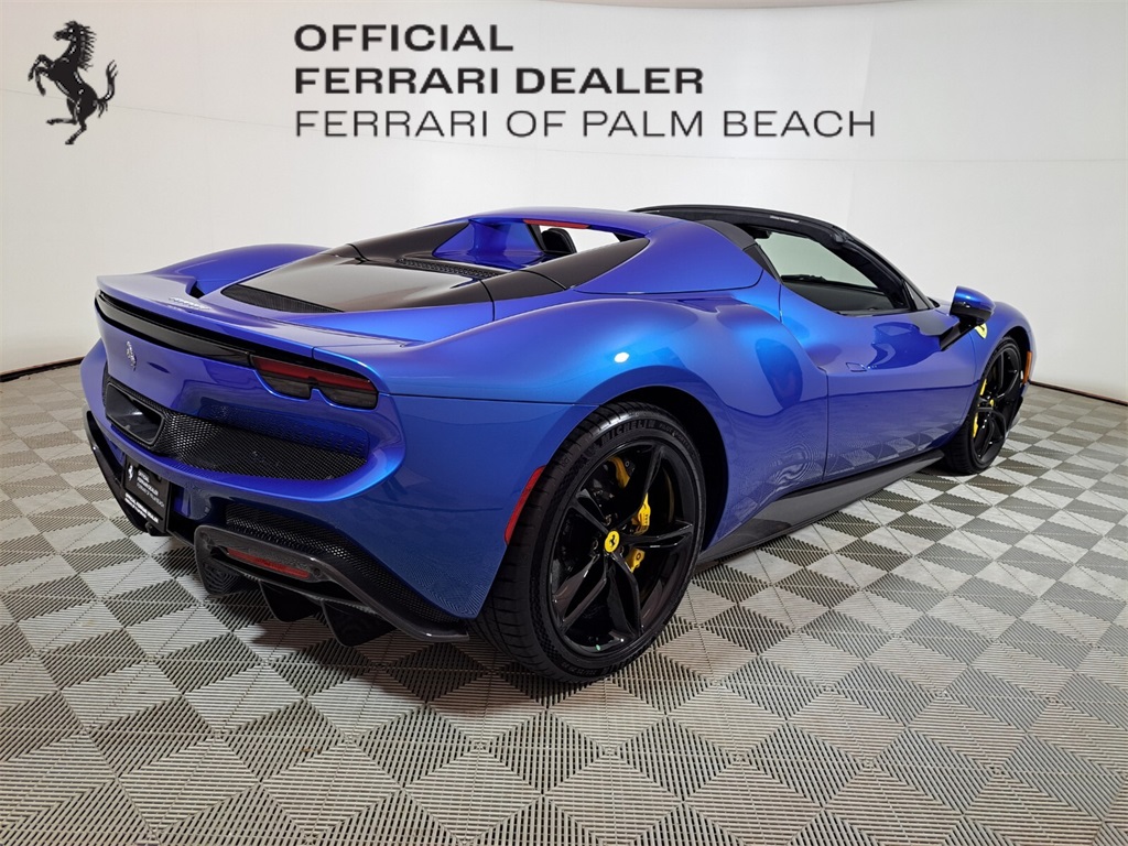 Certified Used 2024 Blu Corsa Metallic Ferrari Base image 3