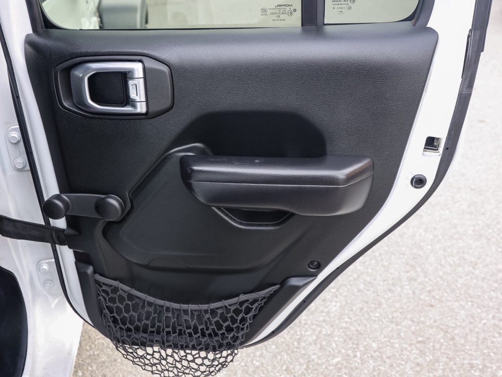 Used 2021 White Jeep Unlimited Sport image 16