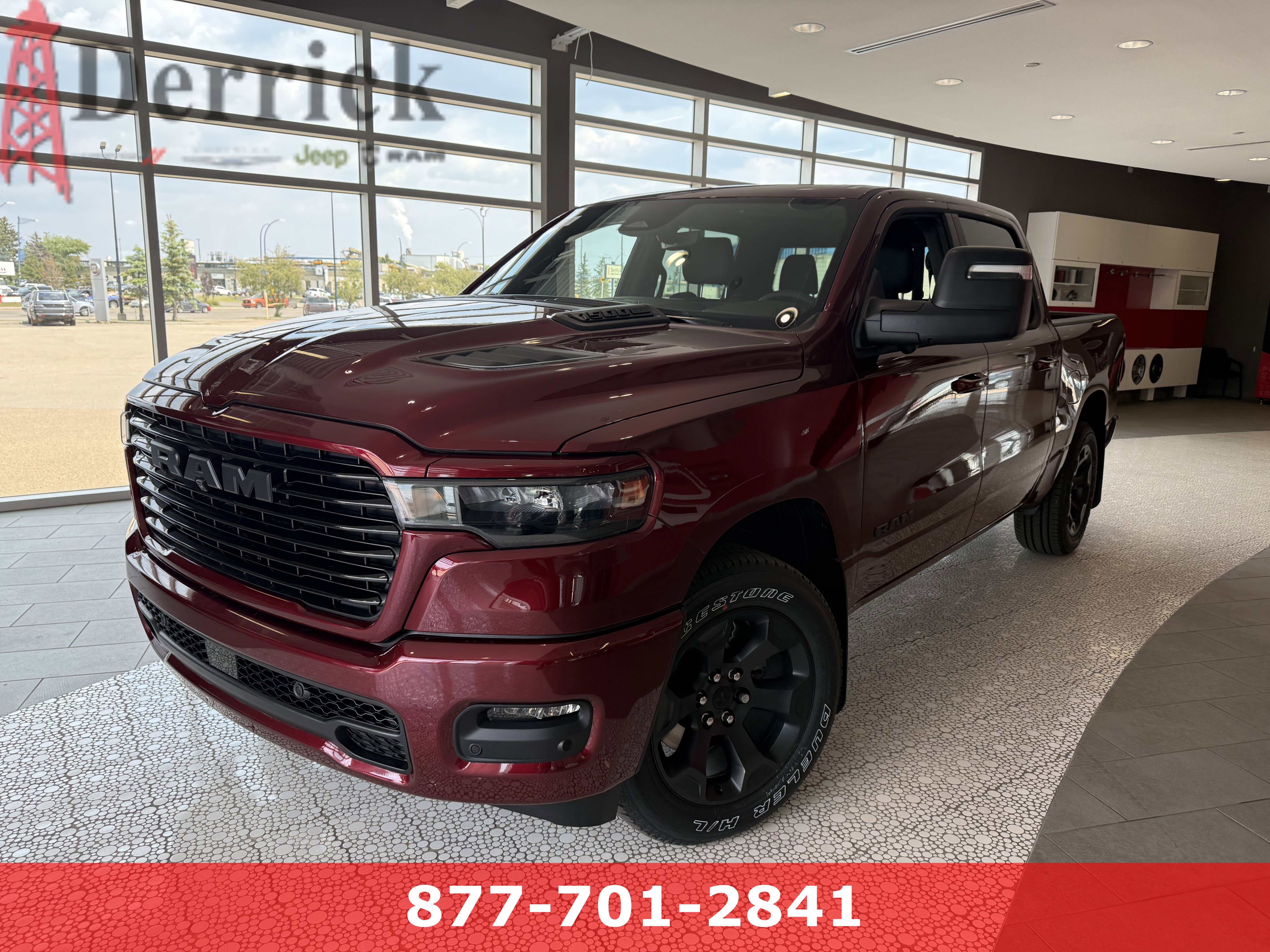 New 2025 Red Pearl Ram Sport image 1