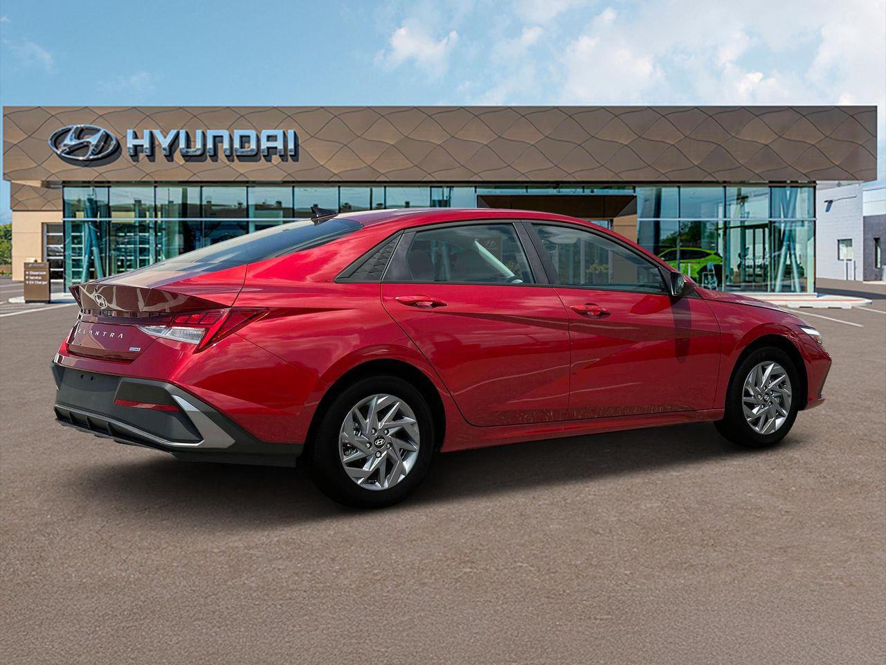 2025 Hyundai Elantra Hybrid Blue photo 8