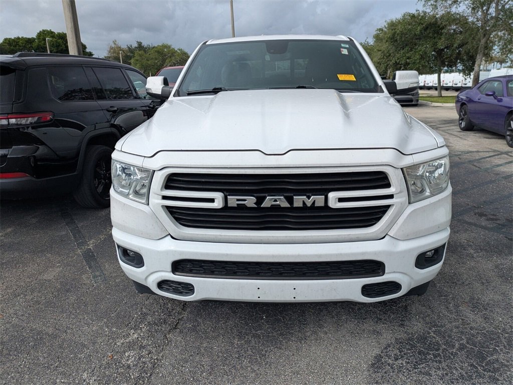 Used 2021 RAM Ram 1500 Pickup Big Horn/Lone Star with VIN 1C6RREFT7MN750796 for sale in West Palm Beach, FL