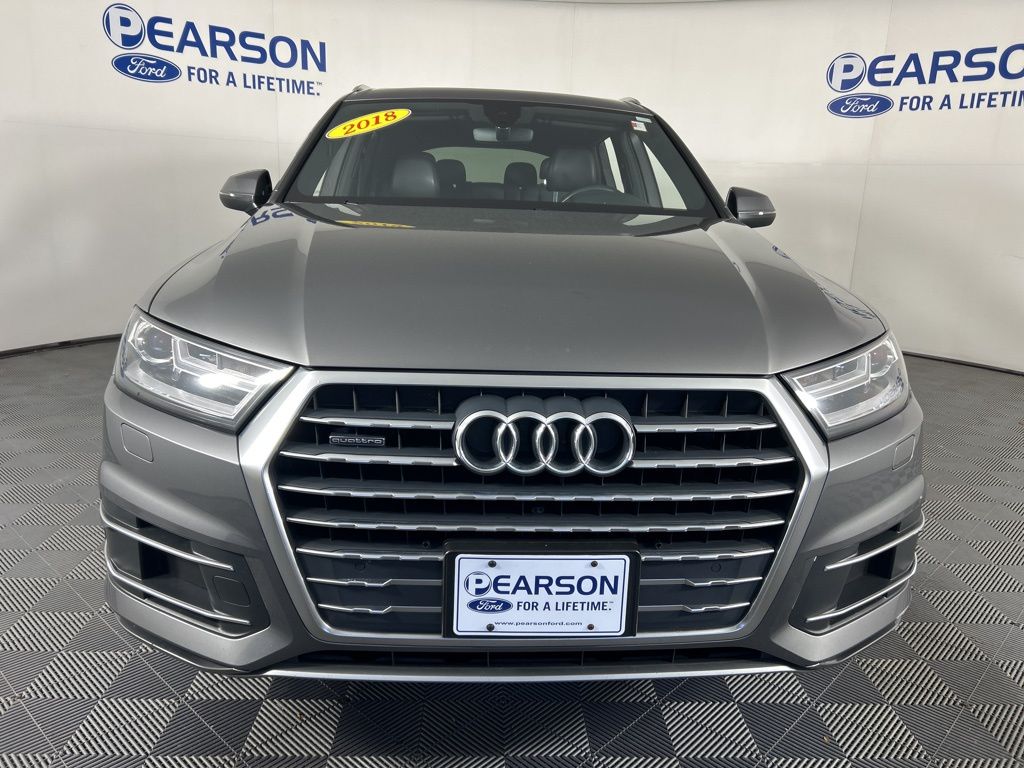 Used 2018 Audi Q7 Premium Plus with VIN WA1LHAF74JD024550 for sale in Zionsville, IN