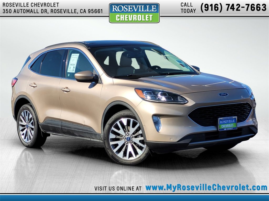Used 2021 Desert Gold Metal Ford Titanium image 1