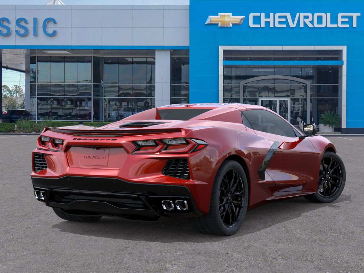 2026 Chevrolet Corvette Stingray 2LT Red at Classic Elite Chevrolet Hwy 6