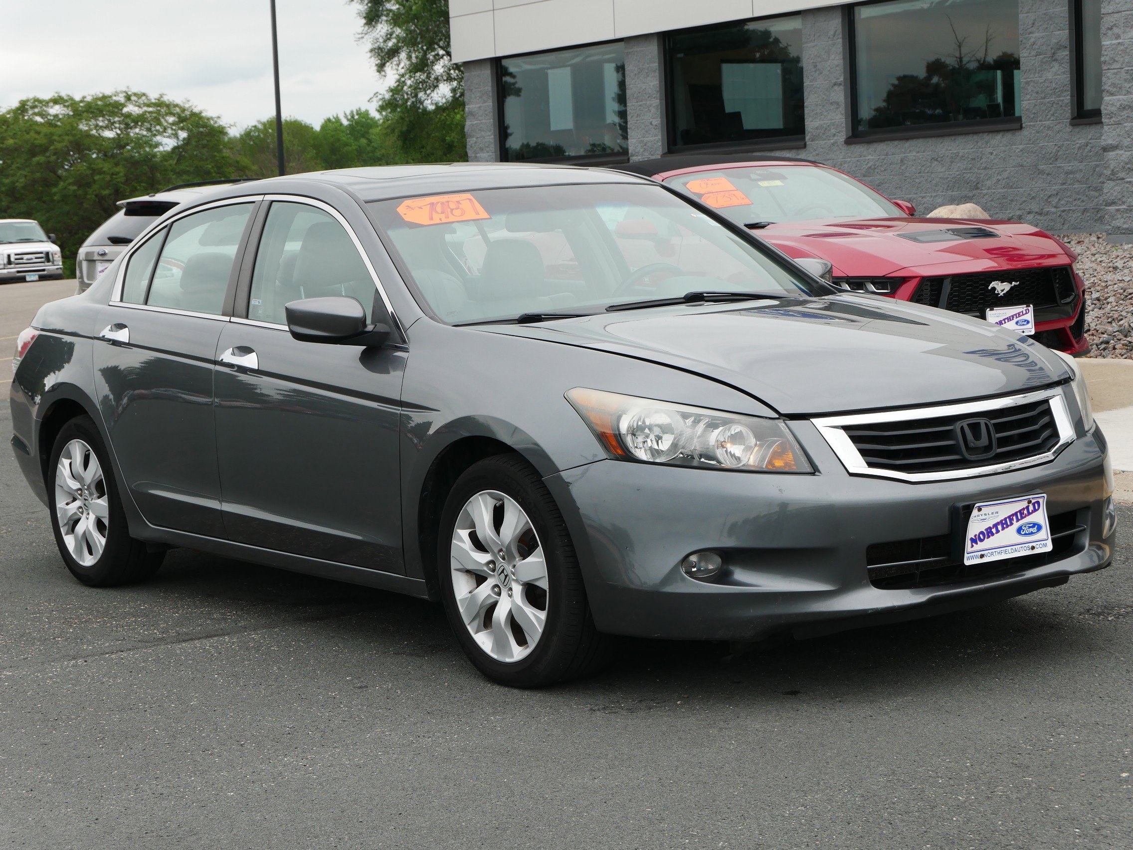 Used 2008 Honda Accord EX-L V6 with VIN 1HGCP36898A054489 for sale in Minneapolis, Minnesota