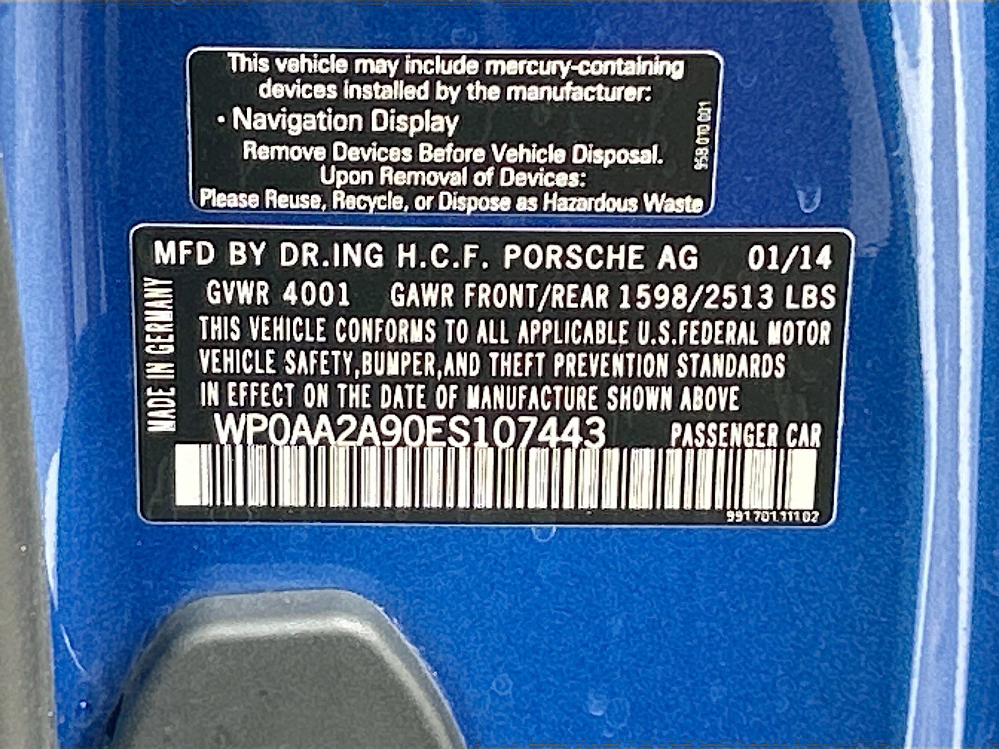 2014 Porsche 911 photo 30