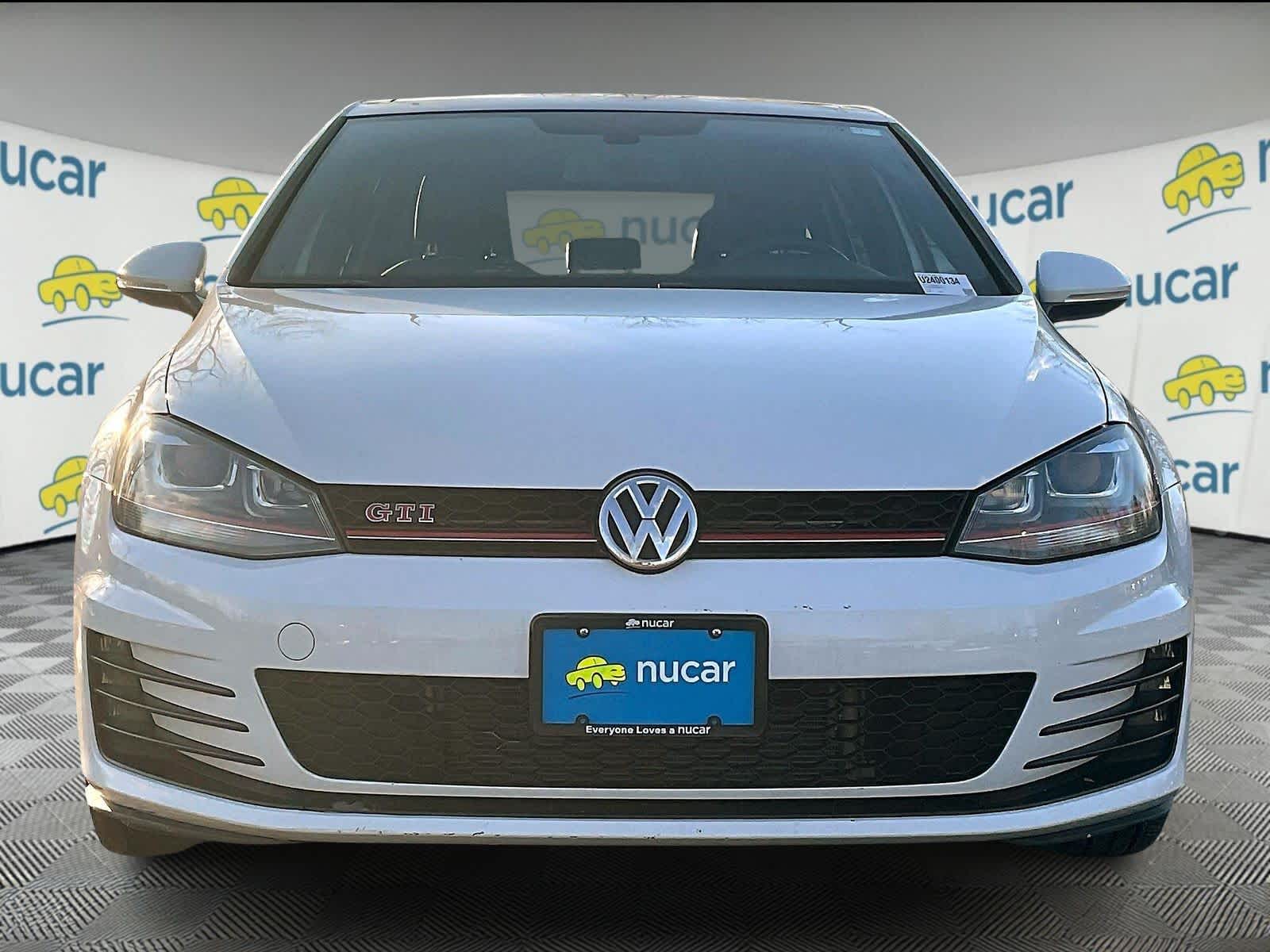 Used 2017 Volkswagen Golf GTI SE with VIN 3VW547AU9HM011654 for sale in Saint Albans City, VT