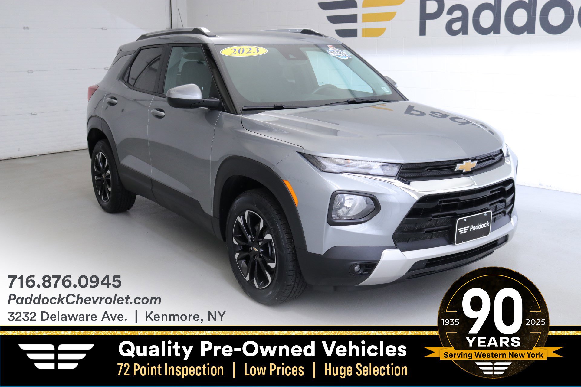 Used 2023 Sterling Gray Metallic Chevrolet LT image 1