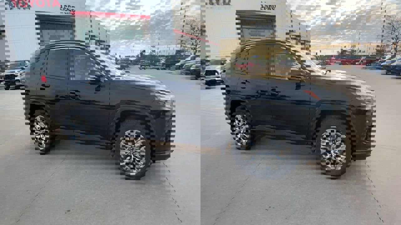 Certified 2025 Toyota RAV4 XLE Premium with VIN JTMA1RFV6SJ044557 for sale in Kansas City