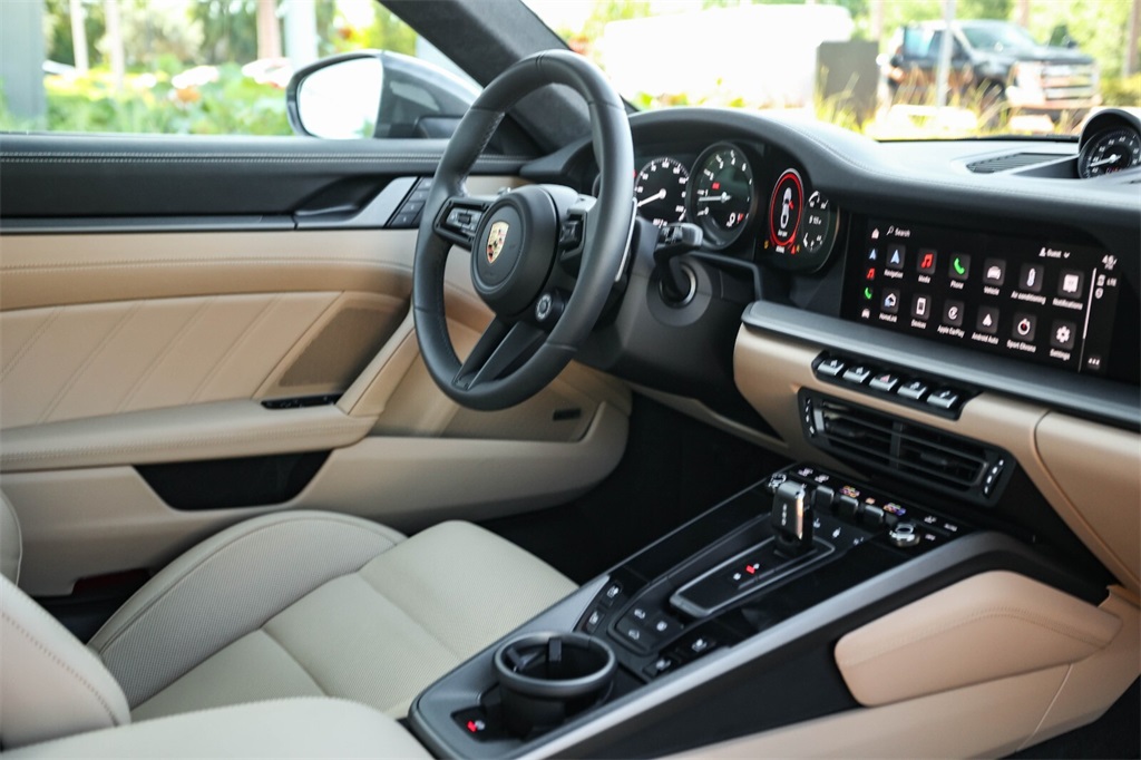 Used 2024 Agate Grey Metallic Porsche Carrera image 38