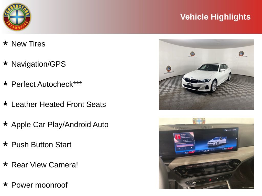 Used 2025 BMW 3 Series 330i with VIN 3MW89CW08S8F01581 for sale in Elk River, Minnesota