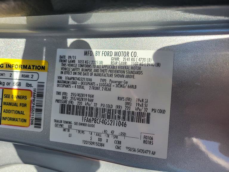 2016 FORD MUSTANG - Image 27