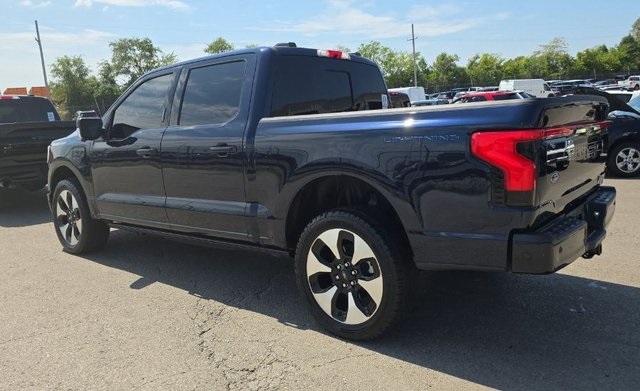 Used 2023 Ford F-150 Lightning Platinum with VIN 1FT6W1EV2PWG11822 for sale in Delray Beach, FL