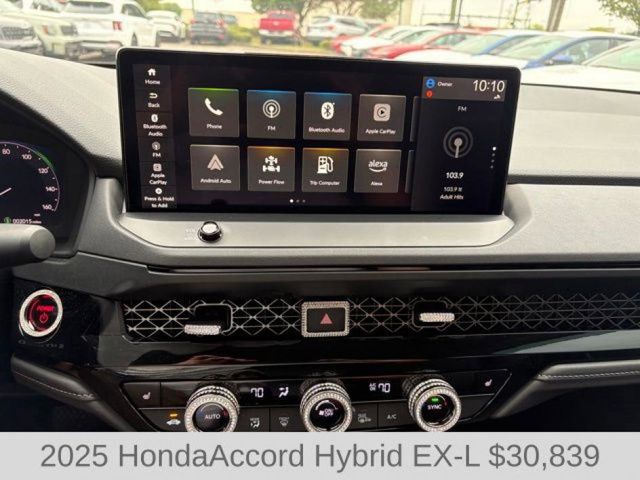 2025 Honda Accord Hybrid EX-L photo 12