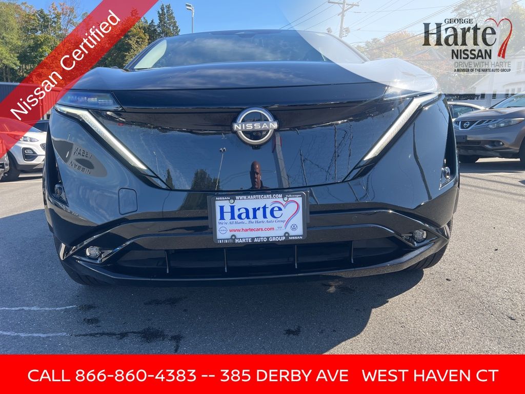 Certified 2024 Nissan ARIYA Evolve+ with VIN JN1DF0BBXRM735088 for sale in West Haven, CT
