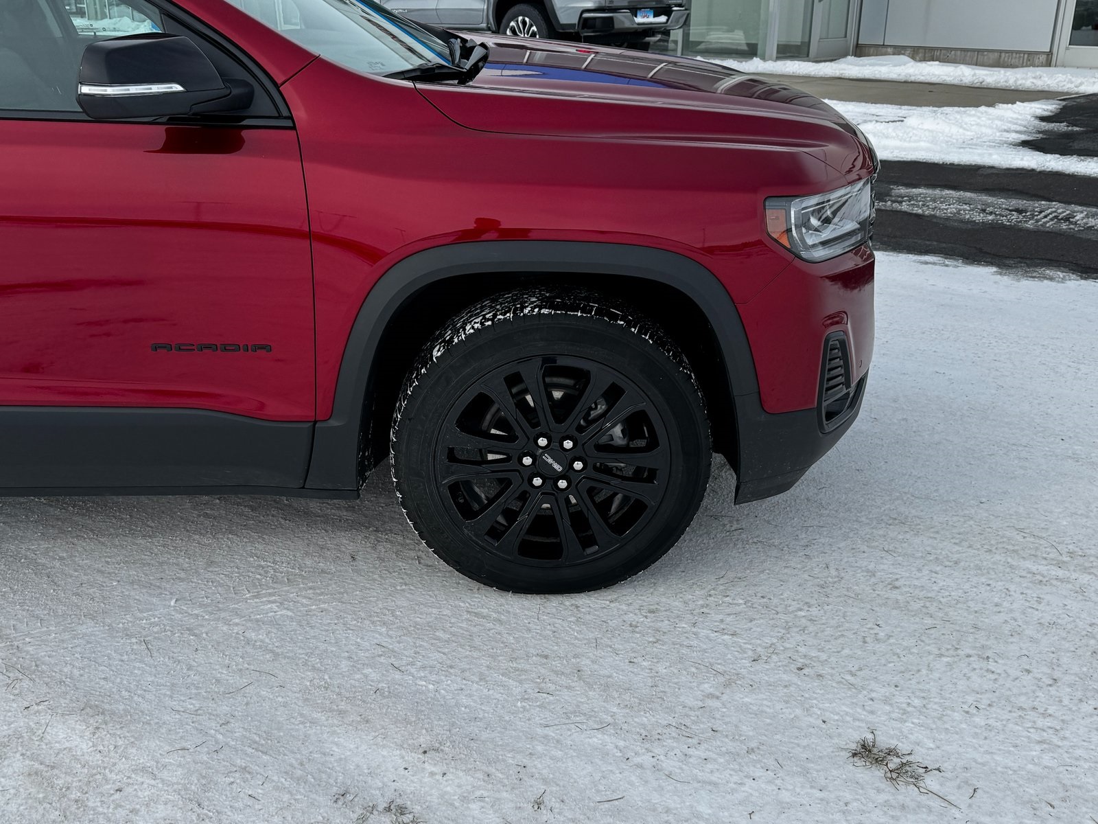 Used 2023 GMC Acadia SLT with VIN 1GKKNULS8PZ146221 for sale in Luverne, Minnesota