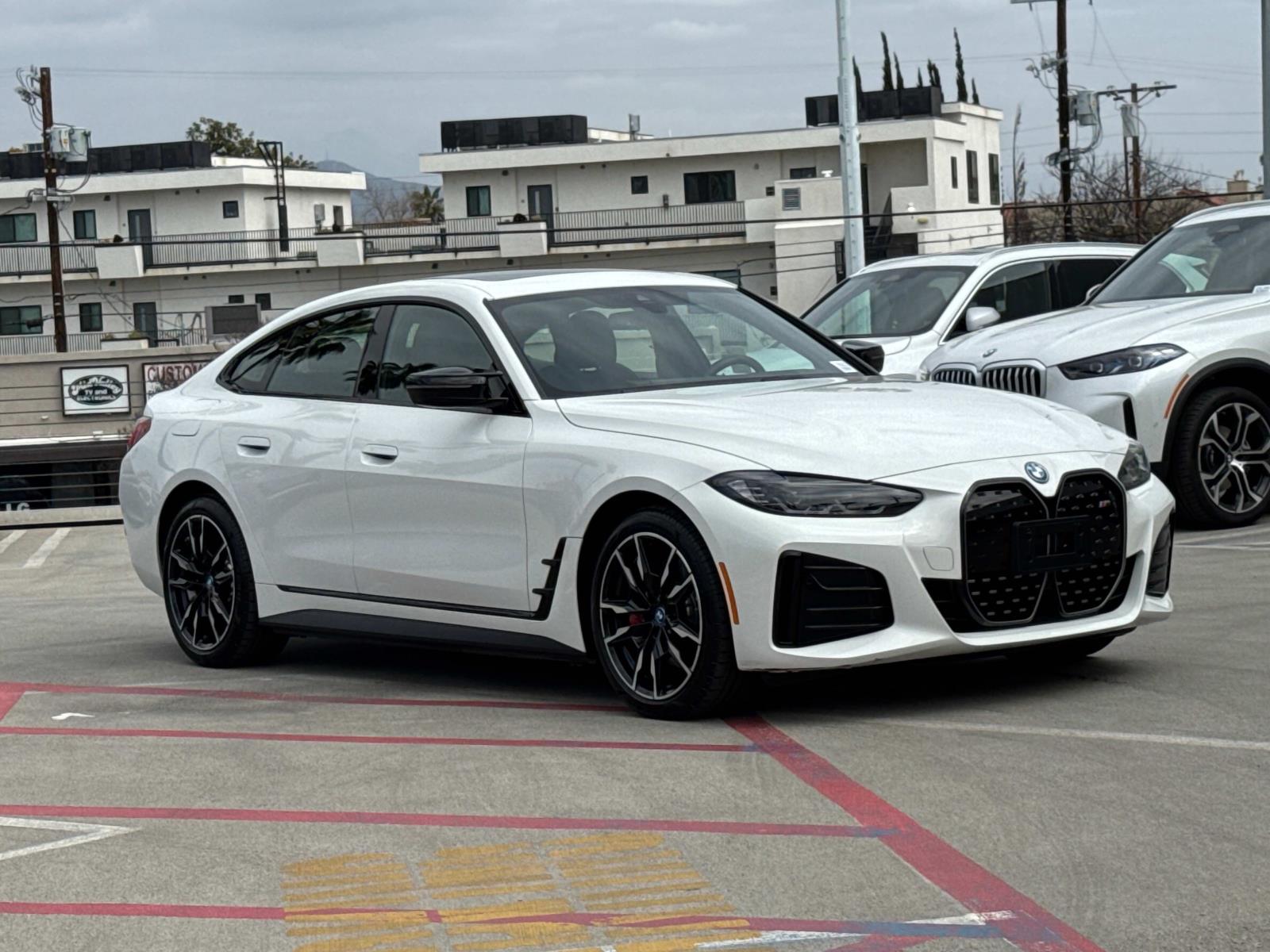 Used 2024 Alpine White BMW M50 Gran Coupe image 1