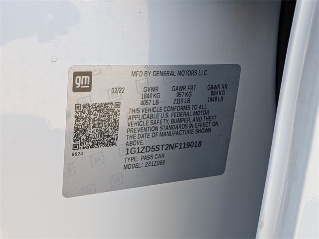2022 Chevrolet Malibu 1LT photo 31