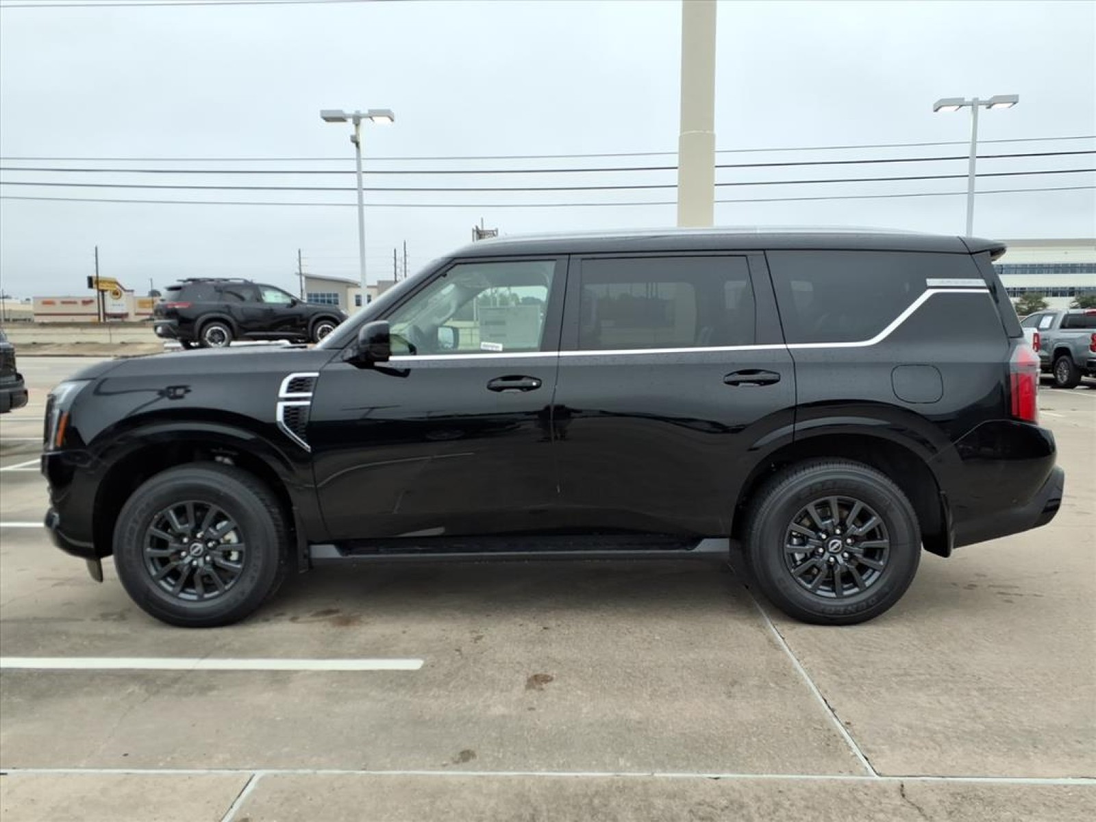 2026 Nissan Armada SV Black at Robbins Nissan