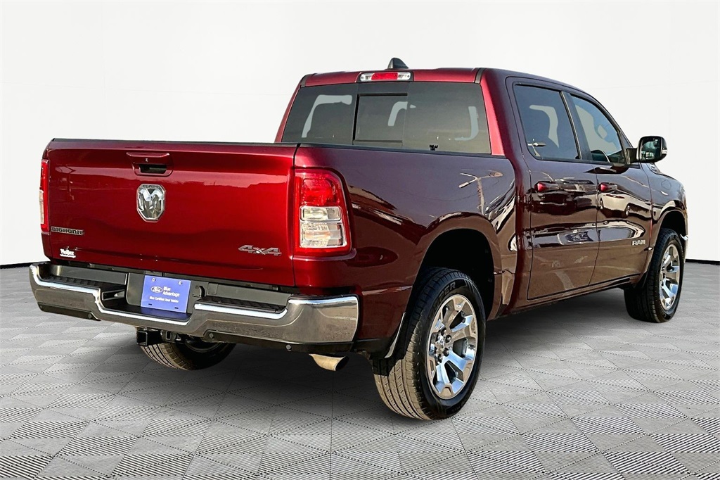 Certified 2022 RAM Ram 1500 Pickup Big Horn/Lone Star with VIN 1C6RRFFG9NN384933 for sale in Kansas City