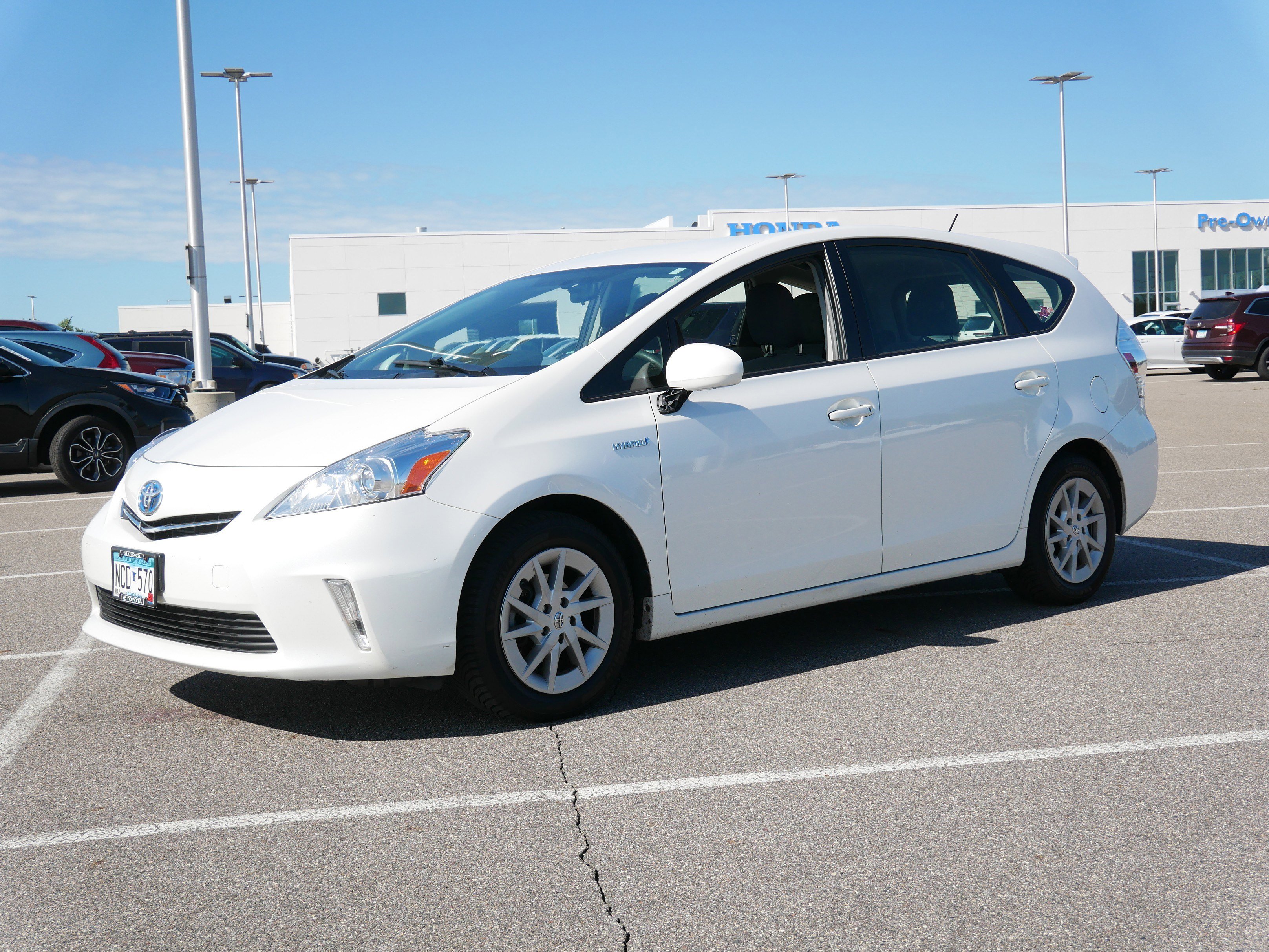 Used 2014 Toyota Prius v Five with VIN JTDZN3EU4EJ000722 for sale in Waite Park, Minnesota
