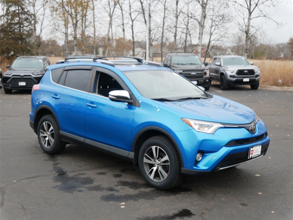 Certified 2018 Toyota RAV4 XLE with VIN JTMRFREV0JJ721817 for sale in Minneapolis, Minnesota