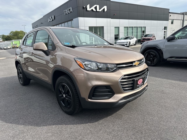 Used 2018 Chevrolet Trax LS with VIN 3GNCJNSB4JL413721 for sale in Cranston, RI