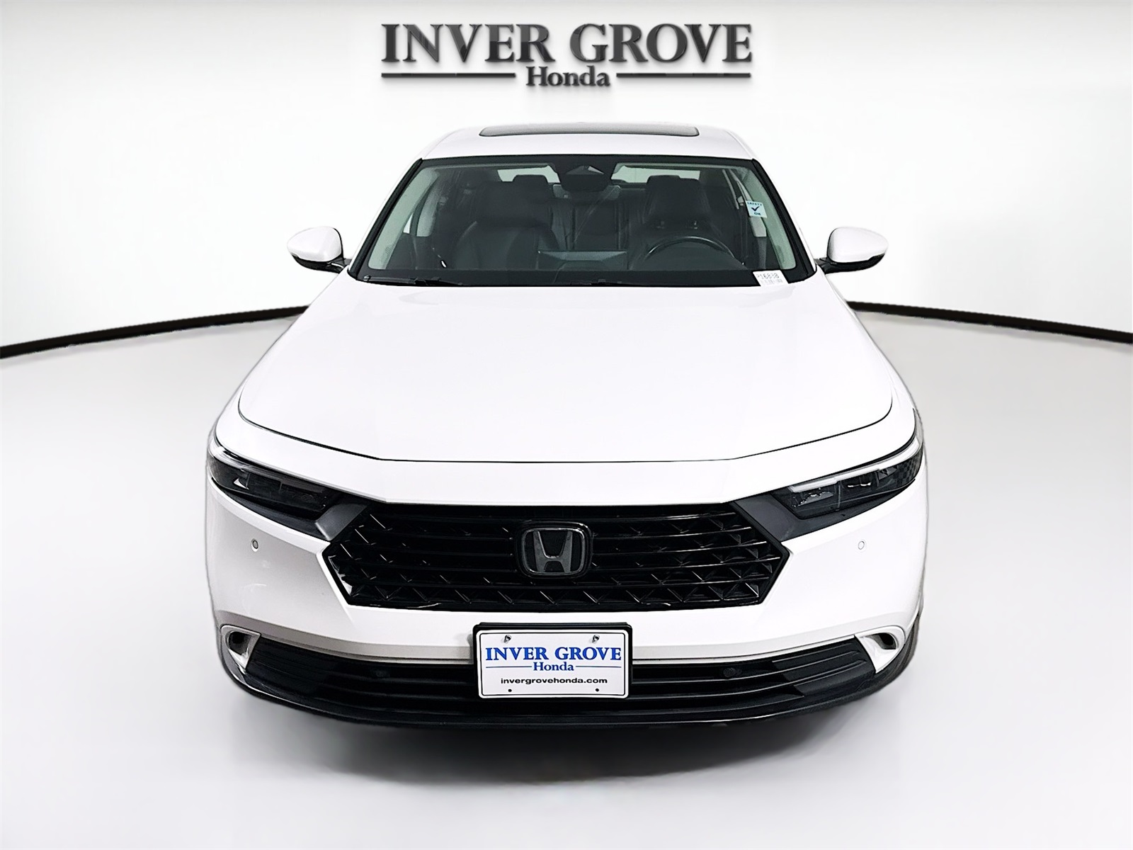 Used 2023 Honda Accord Hybrid EX-L with VIN 1HGCY2F68PA011573 for sale in Inver Grove Heights, Minnesota