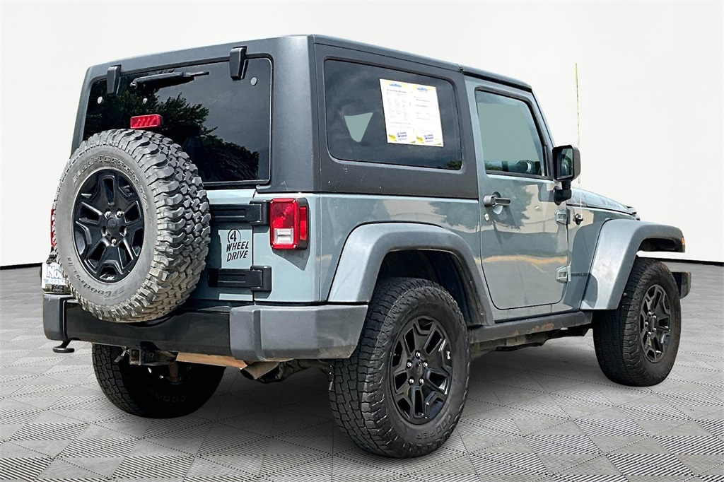 Used 2015 Jeep Wrangler Willys Wheeler with VIN 1C4AJWAG4FL624830 for sale in Kansas City