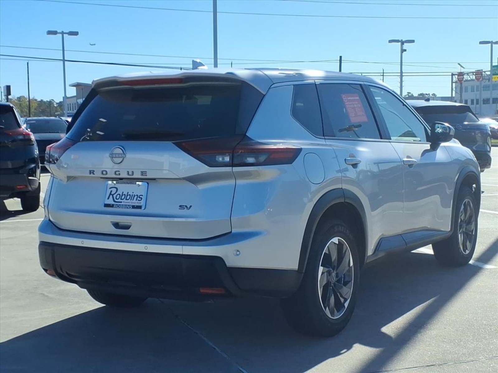 2024 Nissan Rogue SV Silver at Robbins Nissan