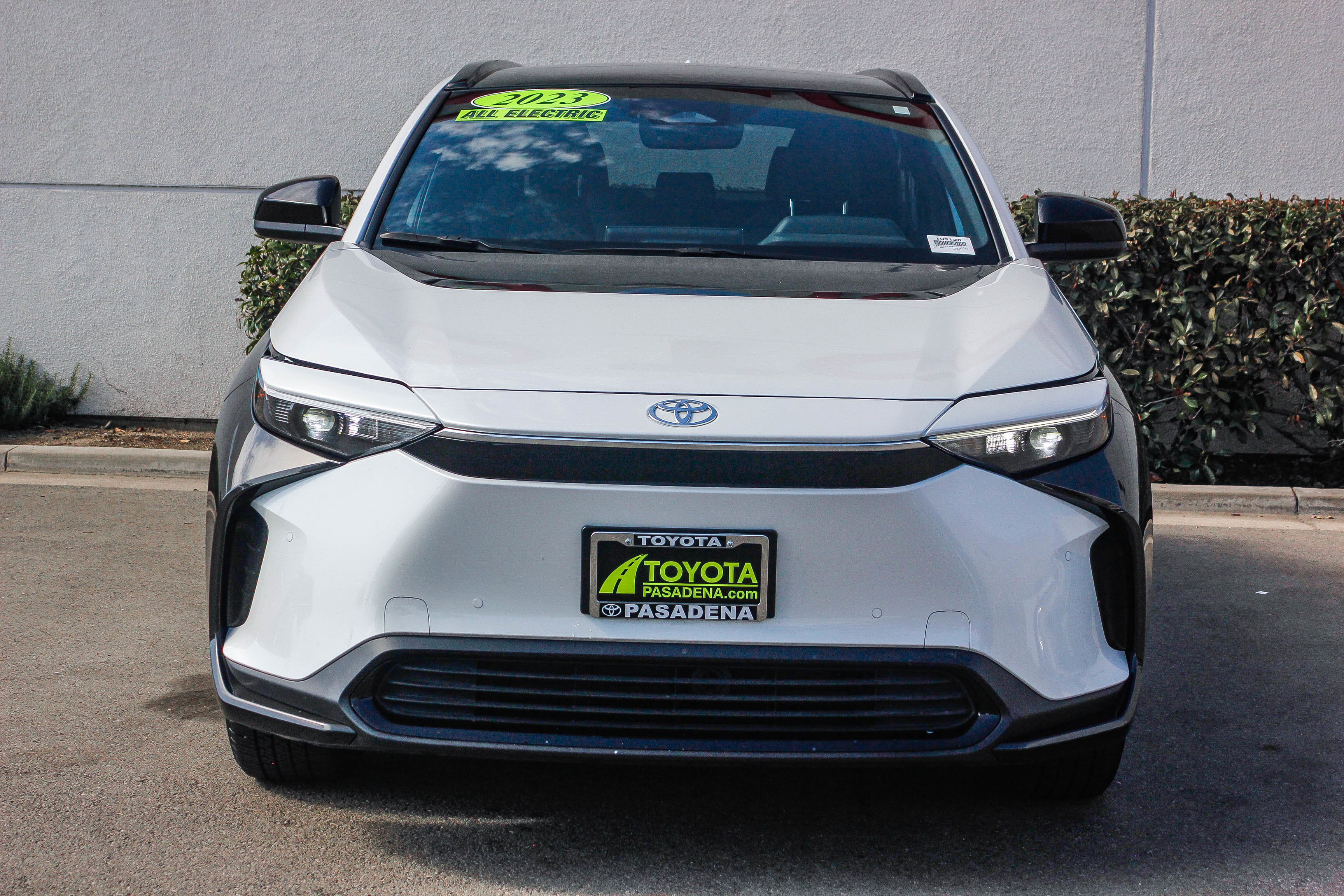 Used 2023 Toyota bZ4X XLE with VIN JTMAAAAA4PA002319 for sale in Pasadena, CA