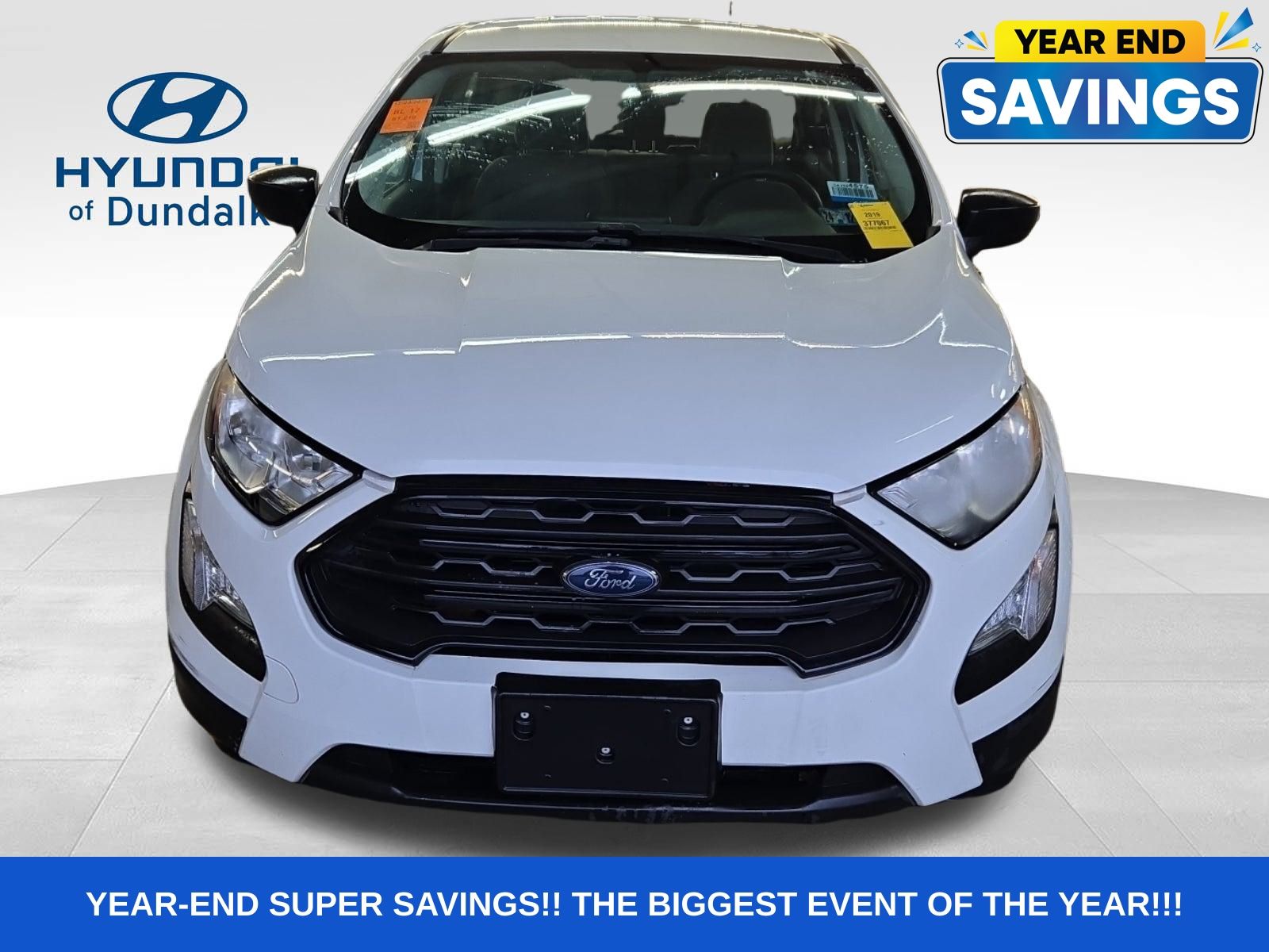 Used 2019 Ford Ecosport S with VIN MAJ6S3FLXKC284154 for sale in Baltimore, MD