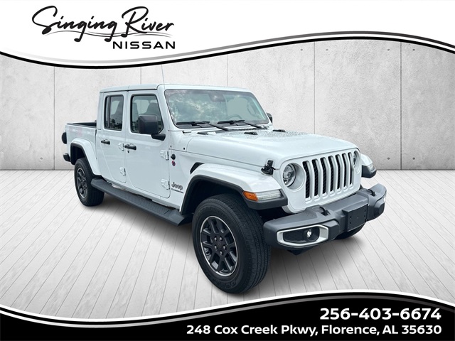 Used 2020 White Jeep Overland image 1