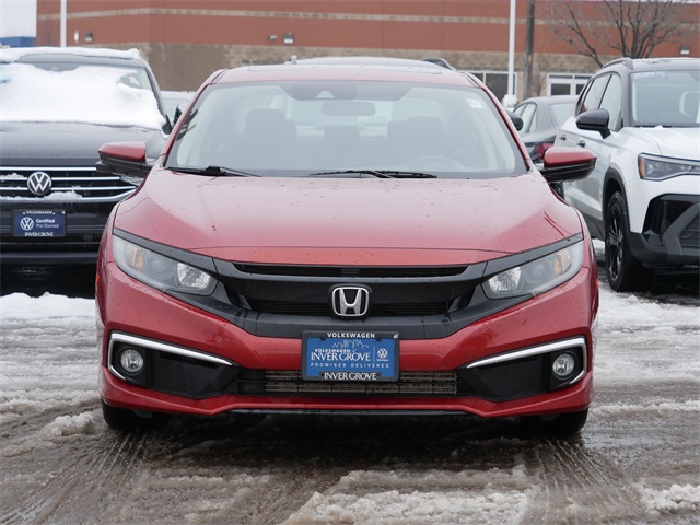 Used 2020 Honda Civic EX with VIN 19XFC1F31LE018642 for sale in Inver Grove Heights, Minnesota