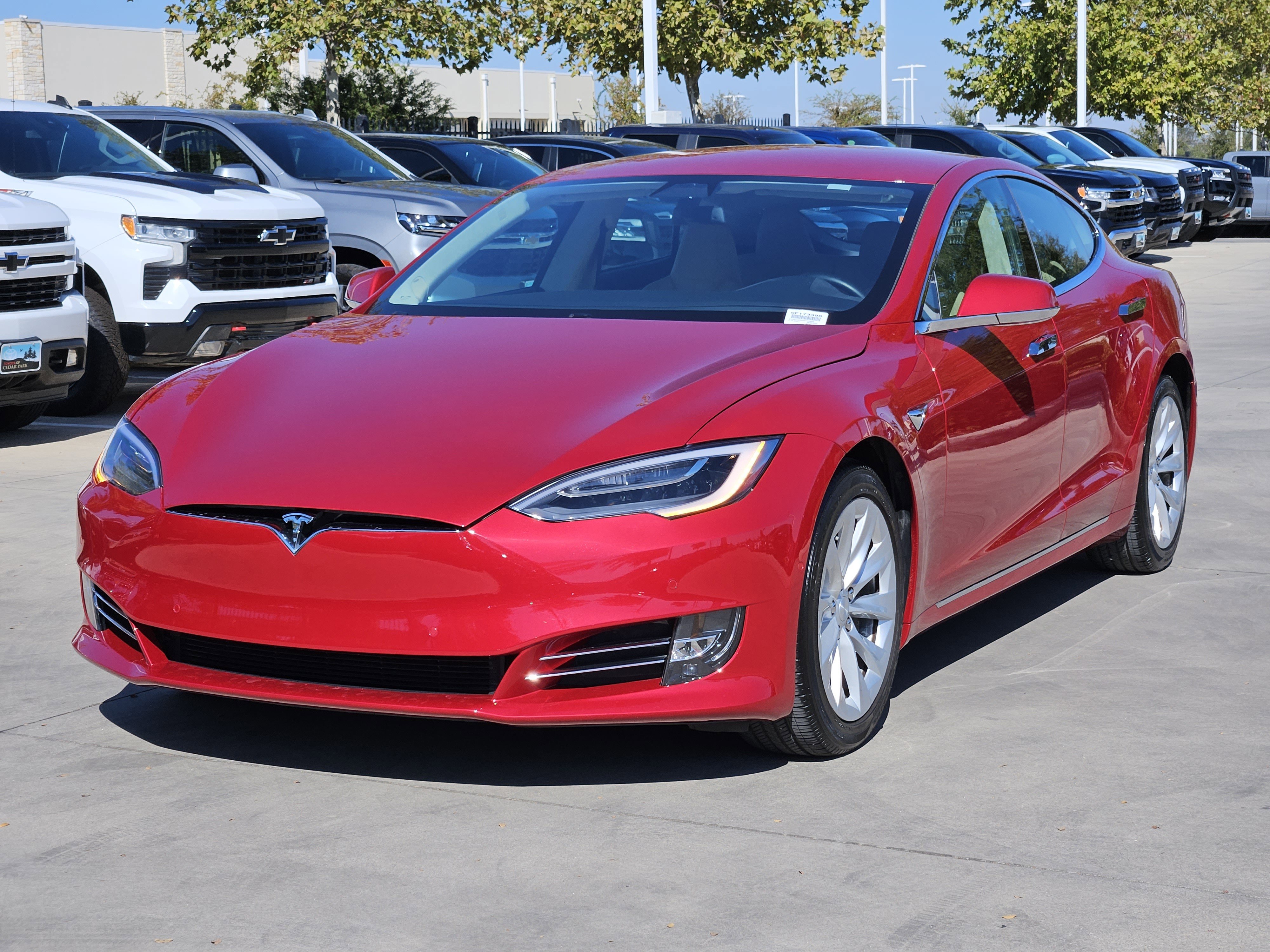 Used 2016 Tesla Model S 90D with VIN 5YJSA1E25GF173398 for sale in Leander, TX