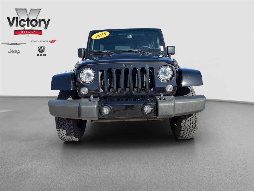 Certified 2018 Jeep Wrangler JK Unlimited Altitude with VIN 1C4BJWEG1JL807545 for sale in Kansas City