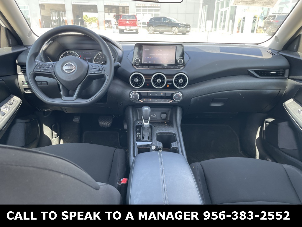 Certified 2025 Nissan Sentra S with VIN 3N1AB8BV8SY253746 for sale in Edinburg, TX
