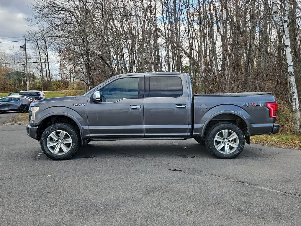 Used 2015 Ford F-150 Platinum with VIN 1FTEW1EF6FFB43919 for sale in Oakland, ME