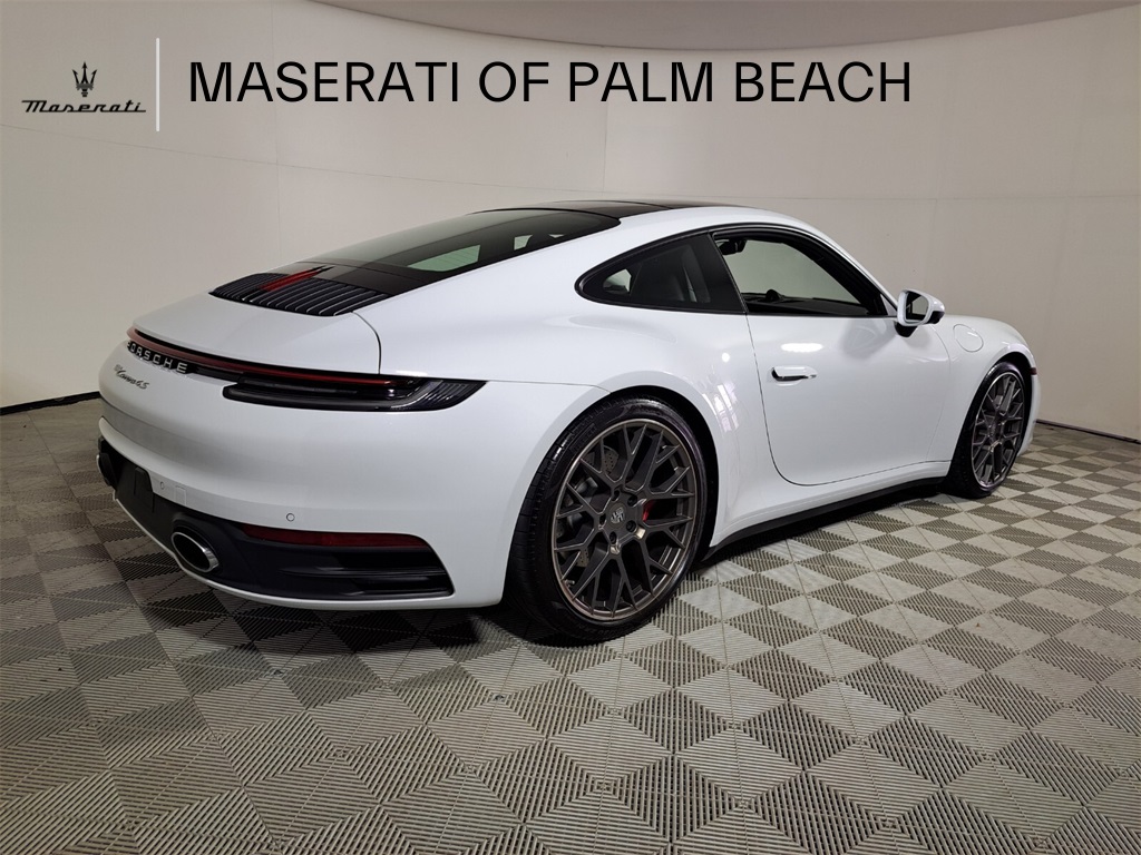 Used 2021 White Porsche Carrera 4S image 3