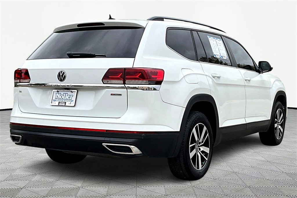 Used 2022 Volkswagen Atlas SE with VIN 1V2LP2CA0NC531826 for sale in Kansas City