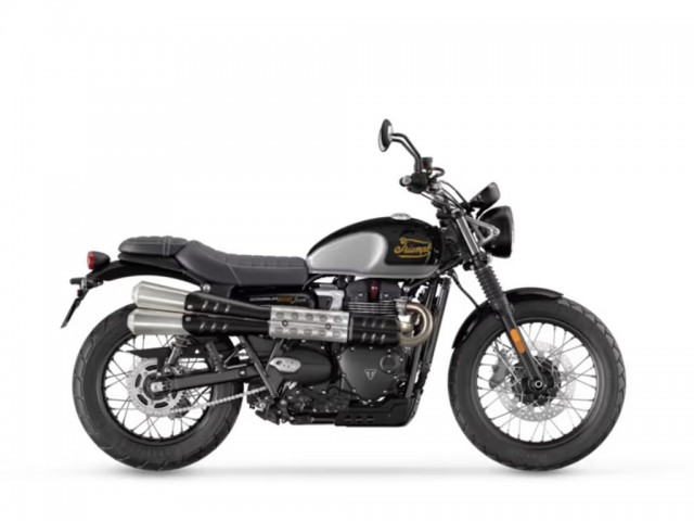 New 2025 Triumph Speed Twin 1200 Crystal White/Sapphire
