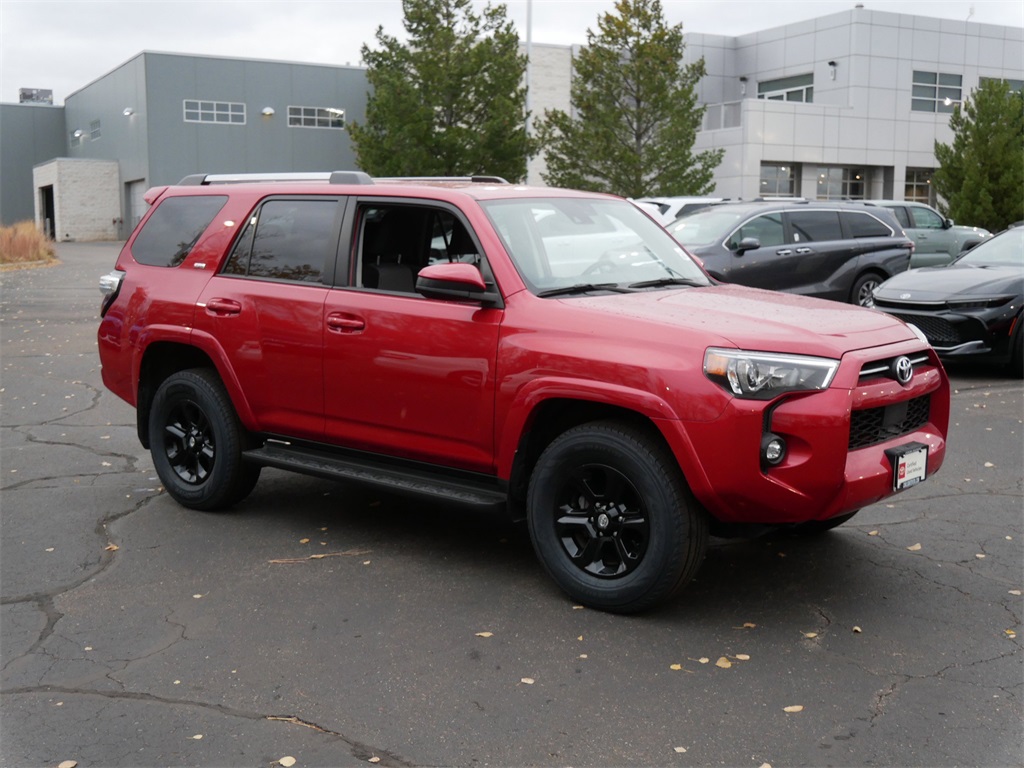 Certified 2024 Toyota 4Runner SR5 with VIN JTEMU5JR8R6277517 for sale in Minneapolis, Minnesota