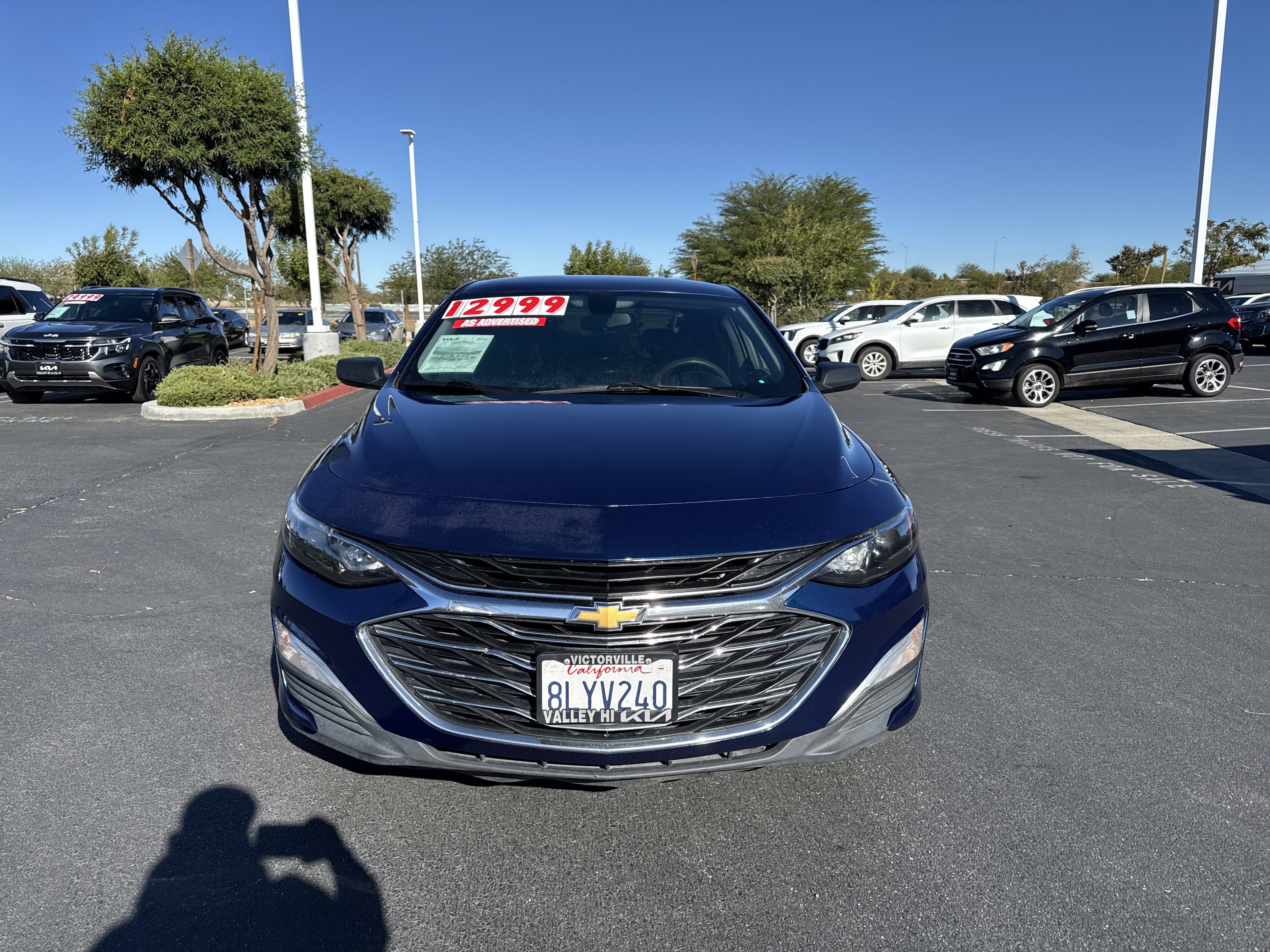 Used 2019 Chevrolet Malibu 1LS with VIN 1G1ZB5ST0KF213402 for sale in Victorville, CA