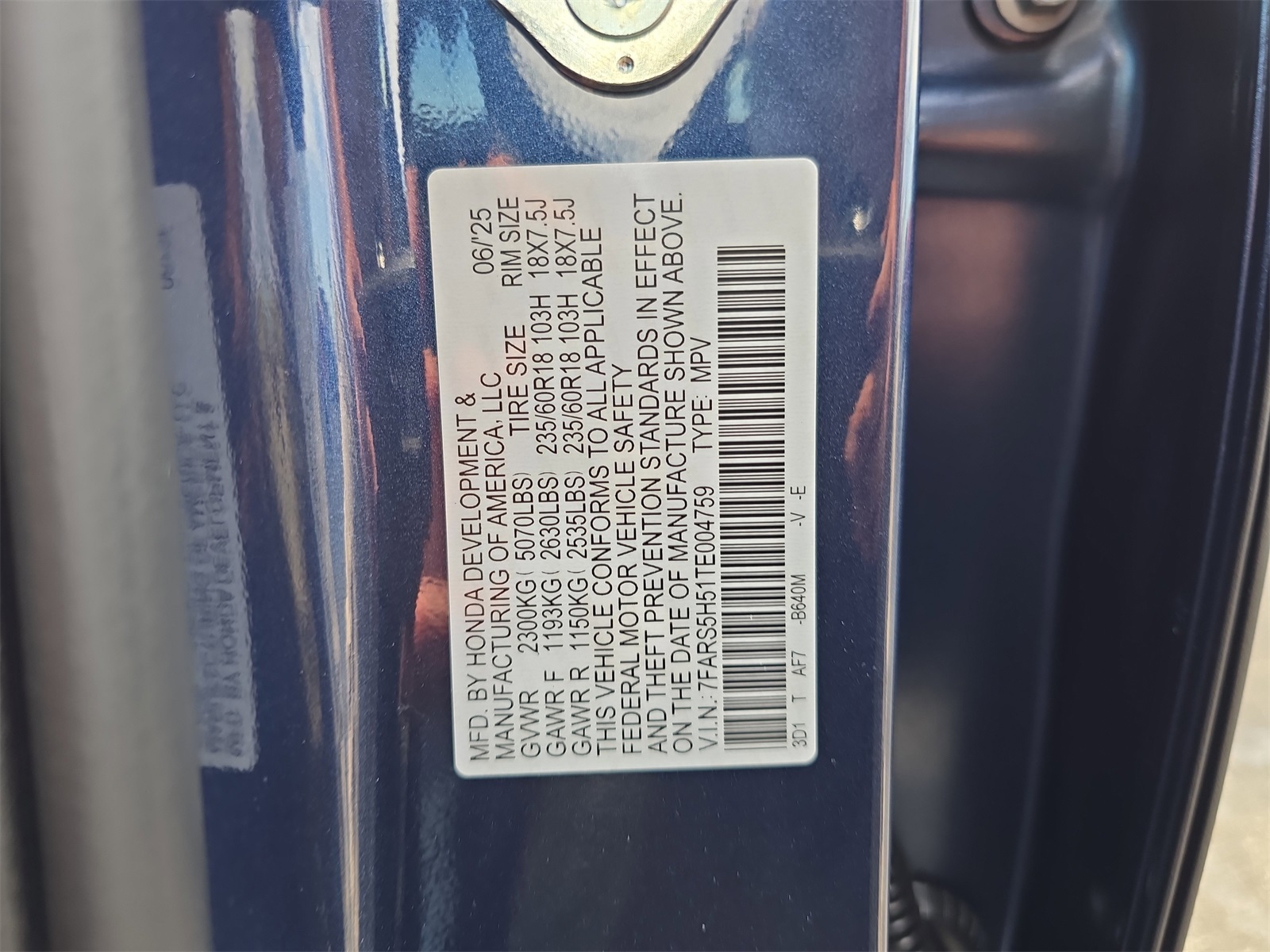 2026 Honda CR-V Hybrid Sport photo 2