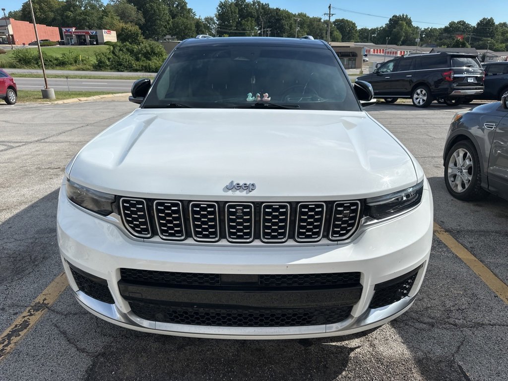 Used 2021 Jeep Grand Cherokee L Summit with VIN 1C4RJKEG6M8148361 for sale in Kansas City