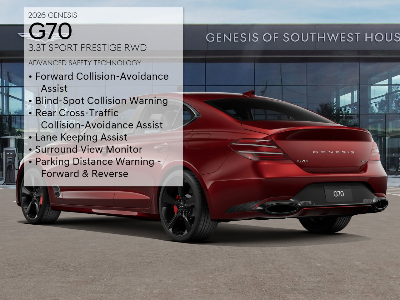 2026 Genesis G70 3.3T Sport Prestige photo 6